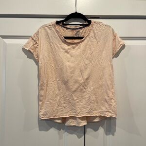Anthropologie Pilcro Light Pink/Peach Tshirt Size Small